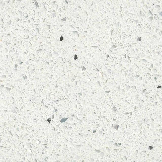 Sparkling White Quartz Kitchen and Bathroom Countertops by TC Discount Granite