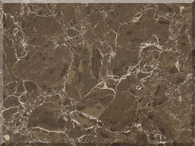 Dark Emparador Quartz Kitchen and Bathroom Countertops TC Discount Granite