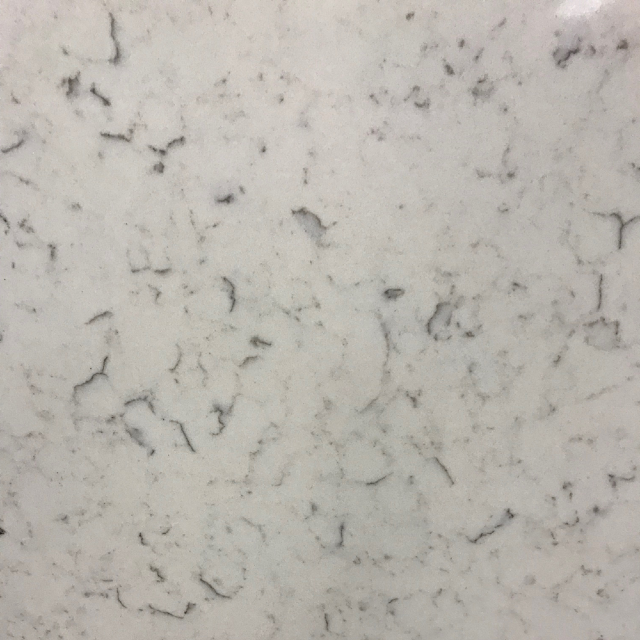 Luminous White Quartz Countertop by Twin Cities Discount Granite