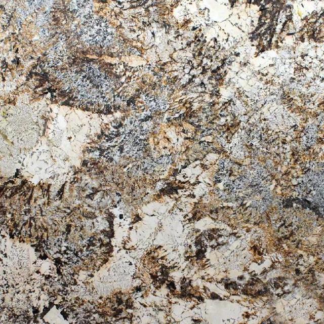 Caravelas Gold Granite Kitchen and Bathroom Countertops by TC Discount Granite