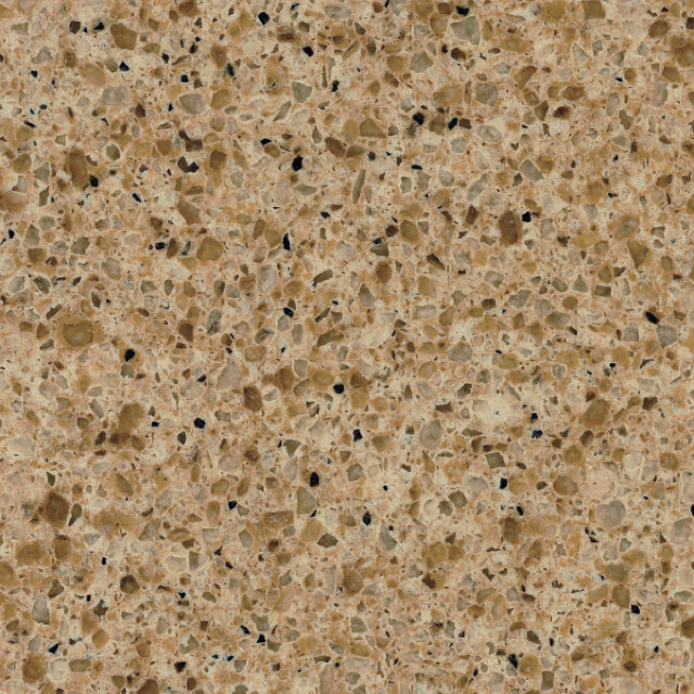 English Toffee Quartz Kitchen and Bathroom Countertops by TC Discount Granite