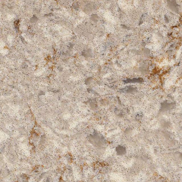 Chakra Beige Quartz Kitchen and Bathroom Countertops by TC Discount Granite