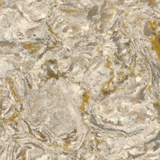 Chantilly Taupe  Quartz Kitchen and Bathroom Countertops by TC Discount Granite