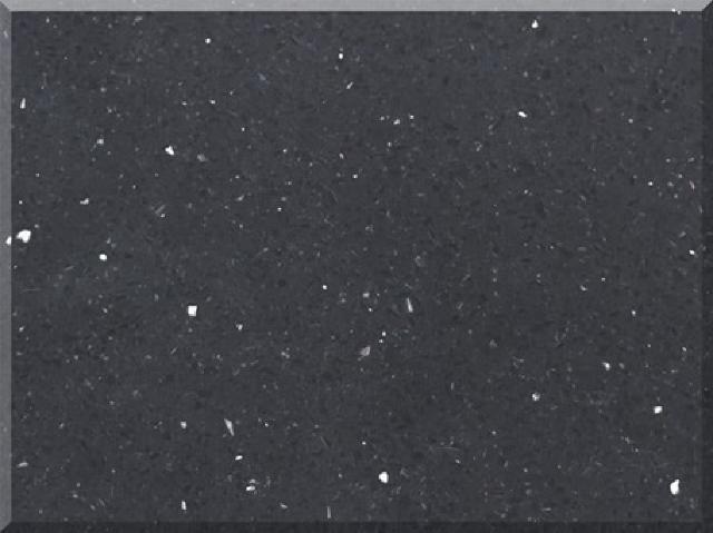 Sparkling Black Quartz Kitchen | Bathroom Countertop TC Discount Granite